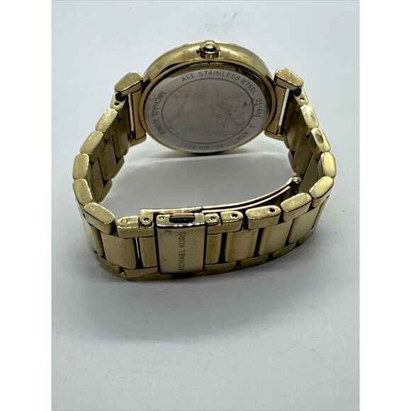 Michael Kors MK3332 Women's Gold Stainless Steel Analog Dial Quartz Watch JNA777 - Picture 9 of 11